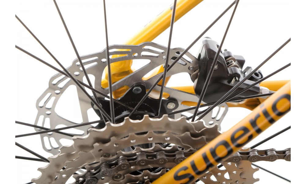 Rower górski Superior XC 6.5 2025 - musztardowo-czarny