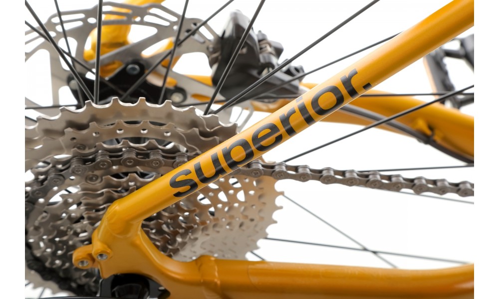 Rower górski Superior XC 6.5 2025 - musztardowo-czarny