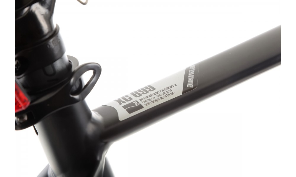 Rower górski Superior XC 899  - czarno-srebrny