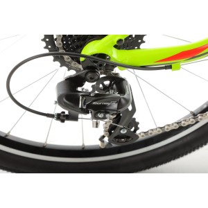 Rower młodzieżowy Superior Racer XC 24 - limonkowo-czarny 2