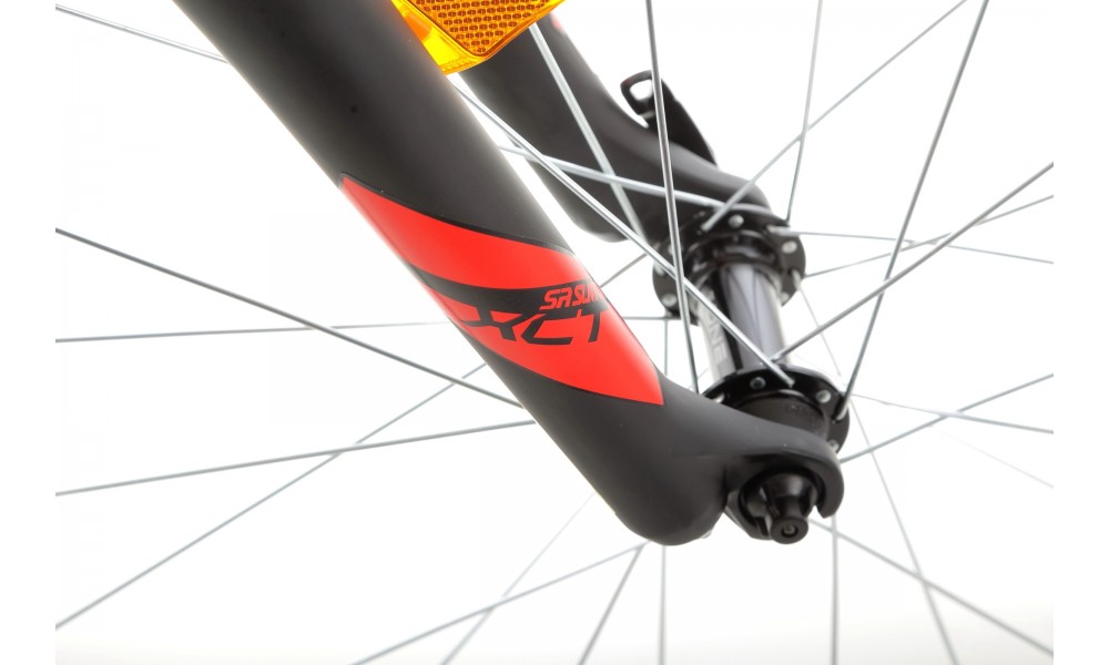 Rower młodzieżowy Superior Racer XC 24 - limonkowo-czarny