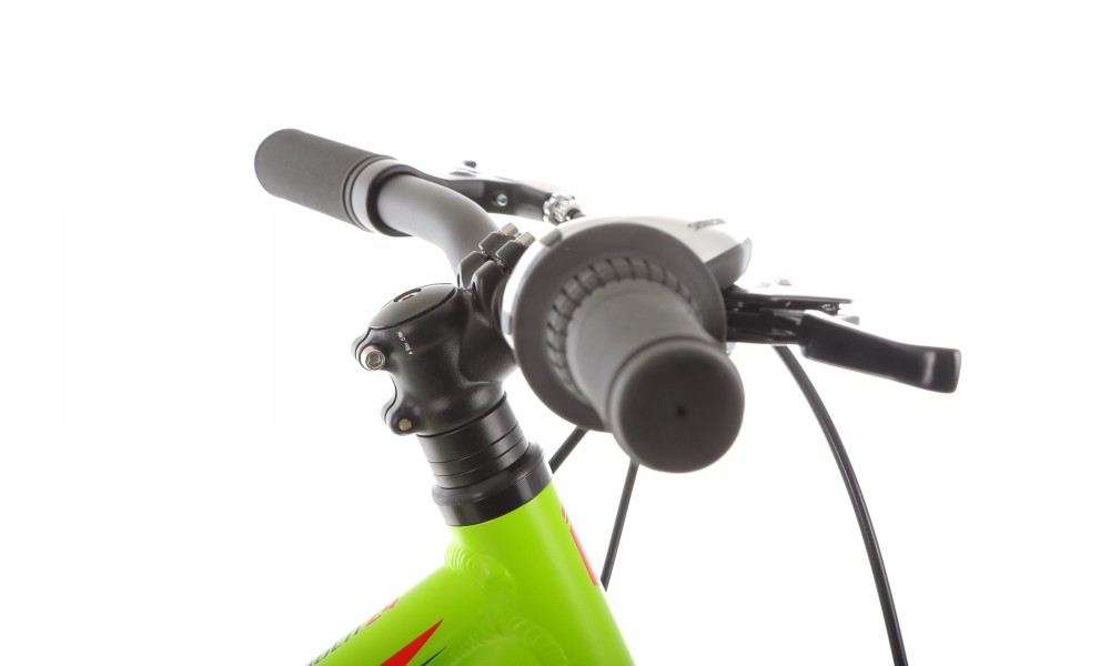 Rower młodzieżowy Superior Racer XC 24 - limonkowo-czarny