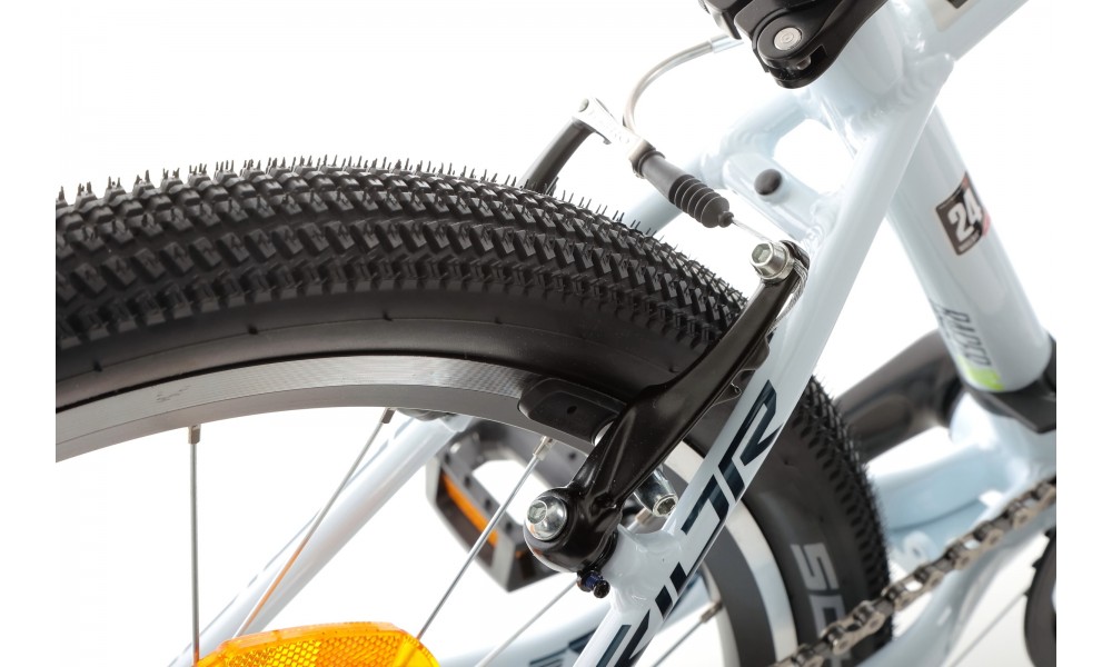 Rower młodzieżowy Superior Racer XC 24 - biały-niebieski