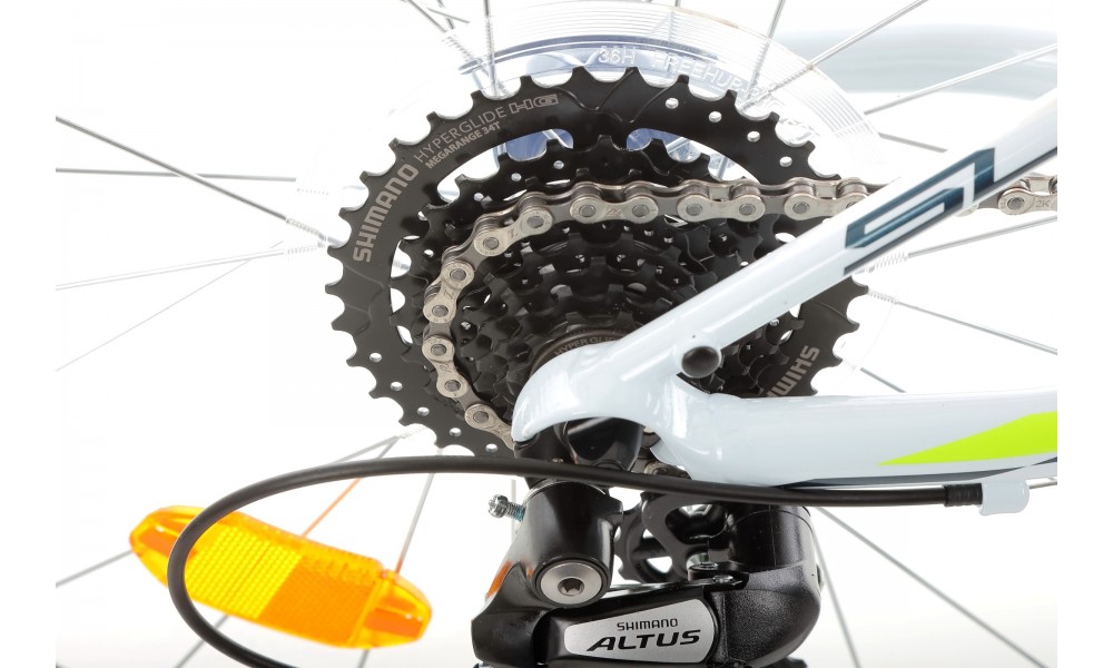 Rower młodzieżowy Superior Racer XC 24 - biały-niebieski