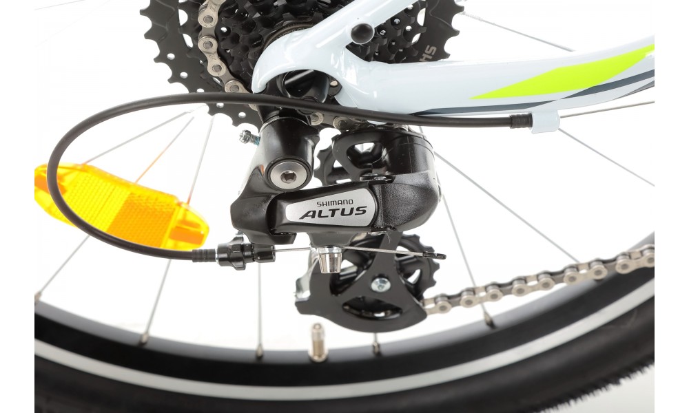 Rower młodzieżowy Superior Racer XC 24 - biały-niebieski