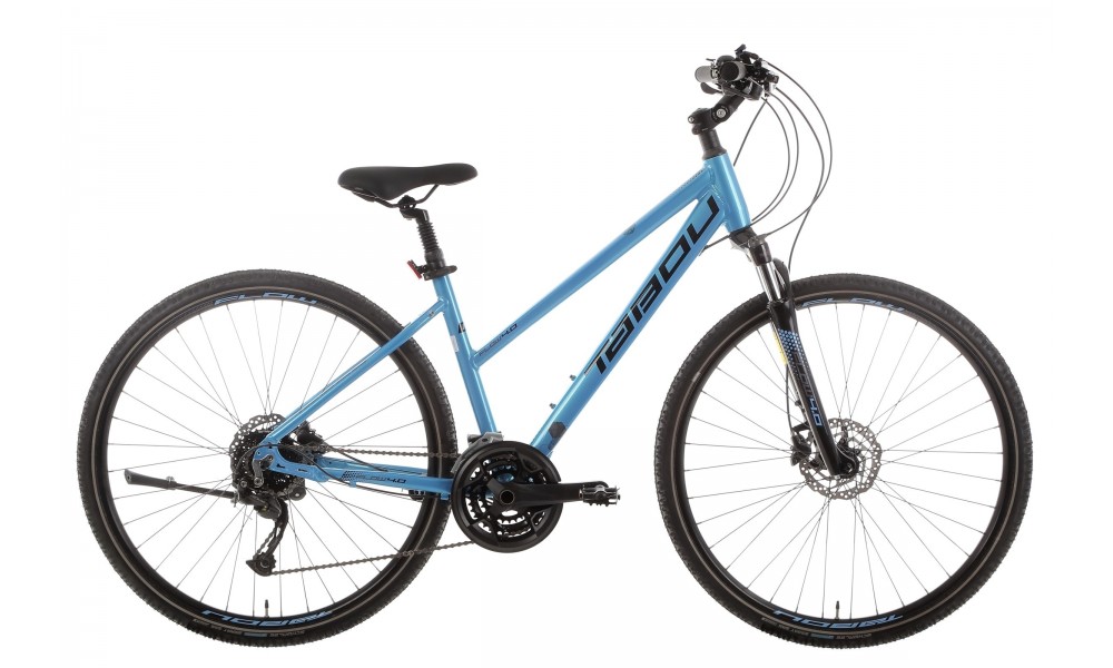 Rower crossowy Tabou Flow 4.0 W 2024 - niebiesko-czarny