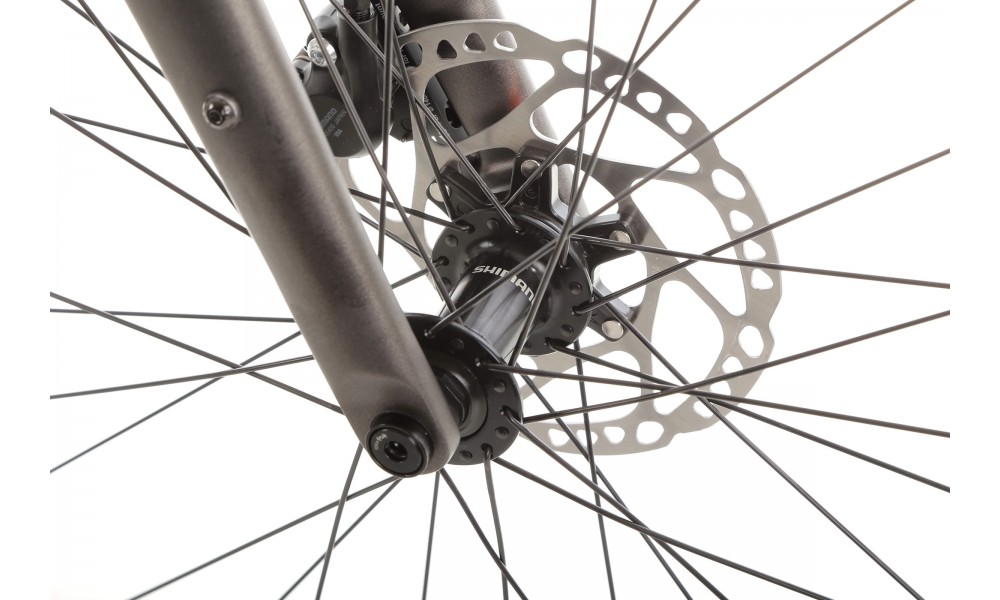 Rower gravel Unibike Geos 2025 - grafitowy