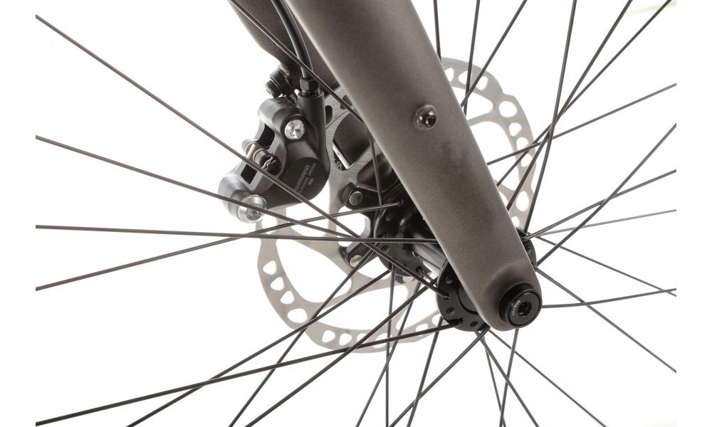 Rower gravel Unibike Geos 2025 - grafitowy