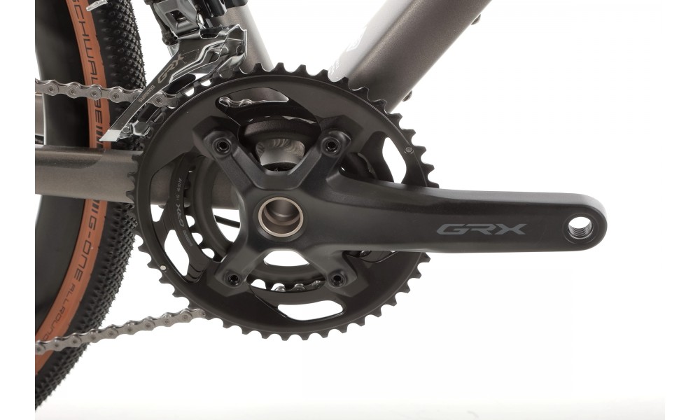 Rower gravel Unibike Geos 2025 - grafitowy