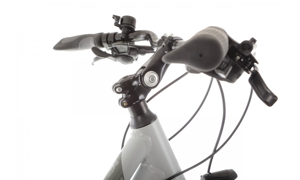 Rower trekkingowy Romet Gazela 8 2023  - szary