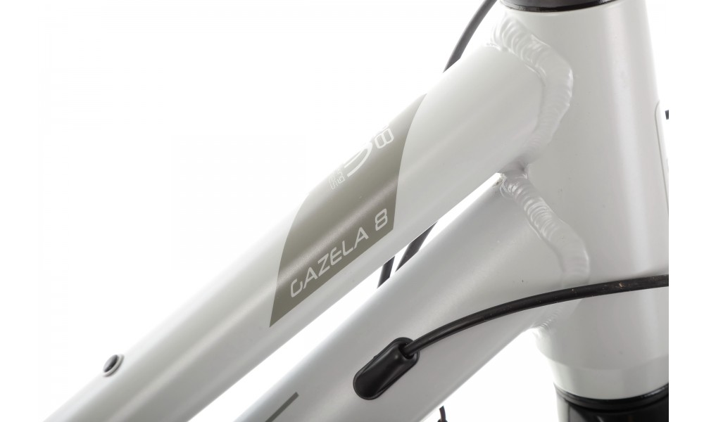Rower trekkingowy Romet Gazela 8 2023  - szary