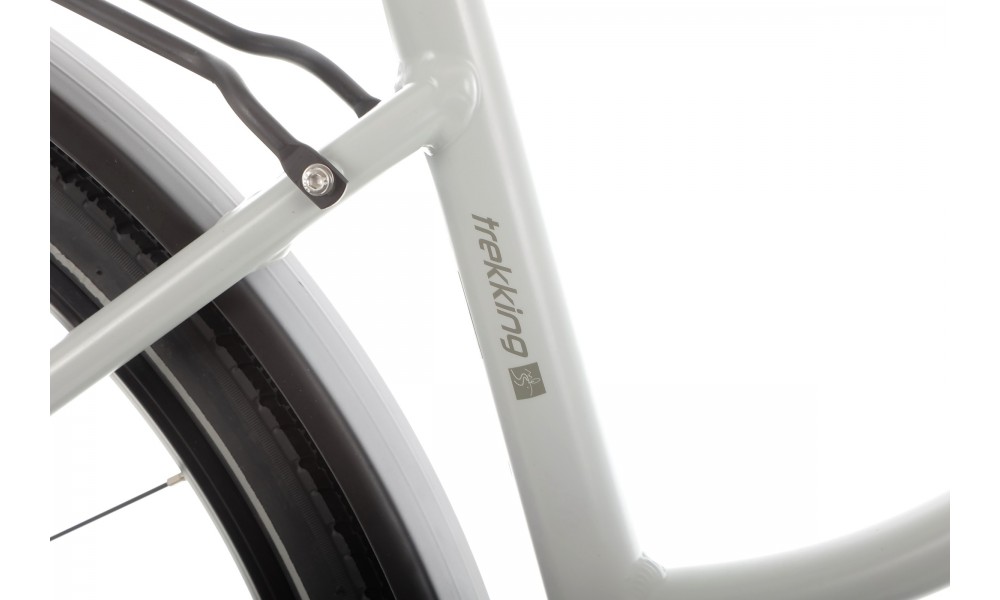 Rower trekkingowy Romet Gazela 8 2023  - szary