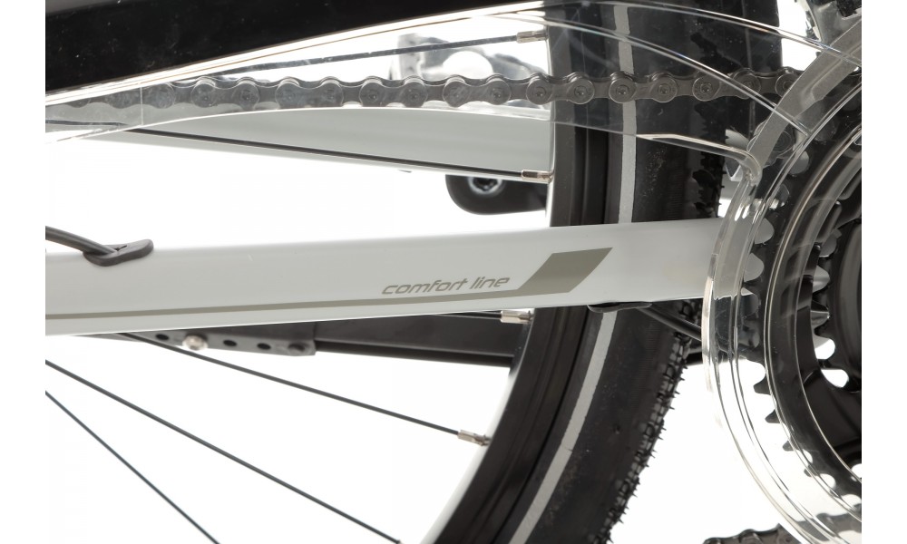 Rower trekkingowy Romet Gazela 8 2023  - szary