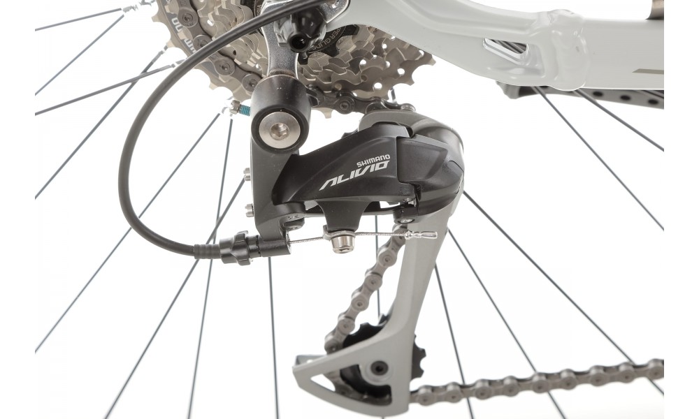 Rower trekkingowy Romet Gazela 8 2023  - szary