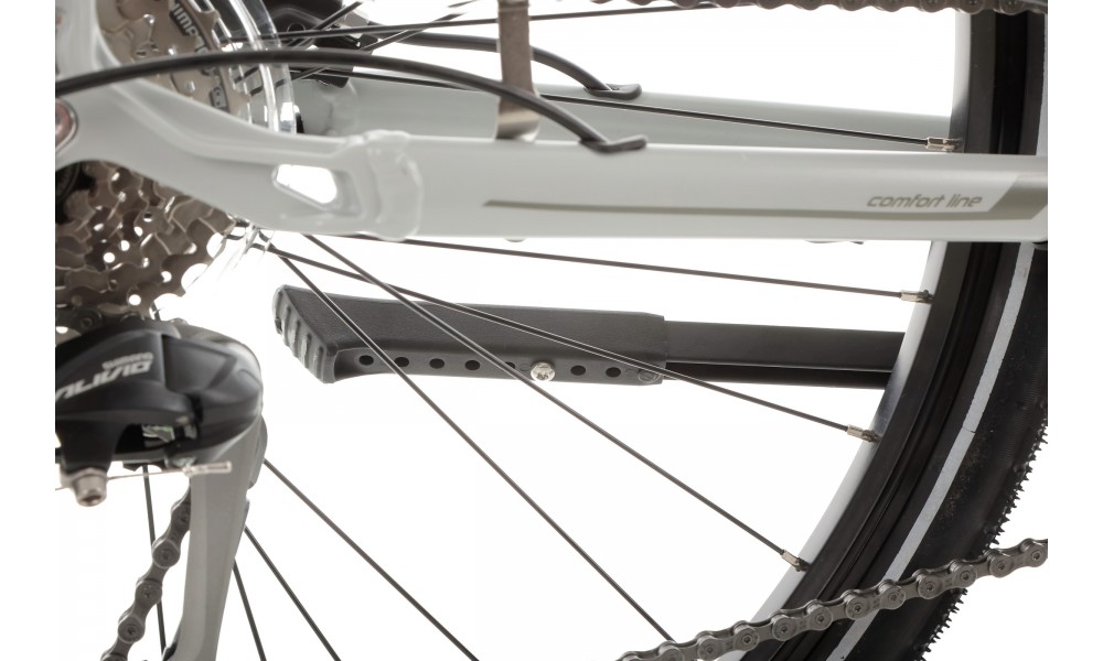 Rower trekkingowy Romet Gazela 8 2023  - szary