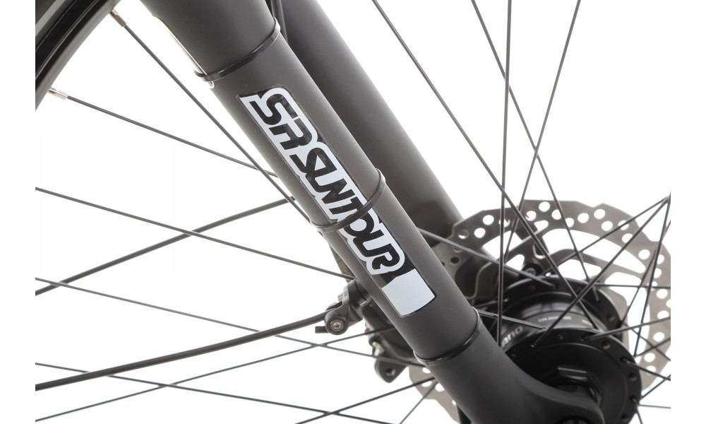 Rower trekkingowy Romet Gazela 8 2023  - szary