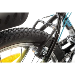 Rower młodzieżowy Tabou Poison 24 1.0 2025 - żółto-czarny 2