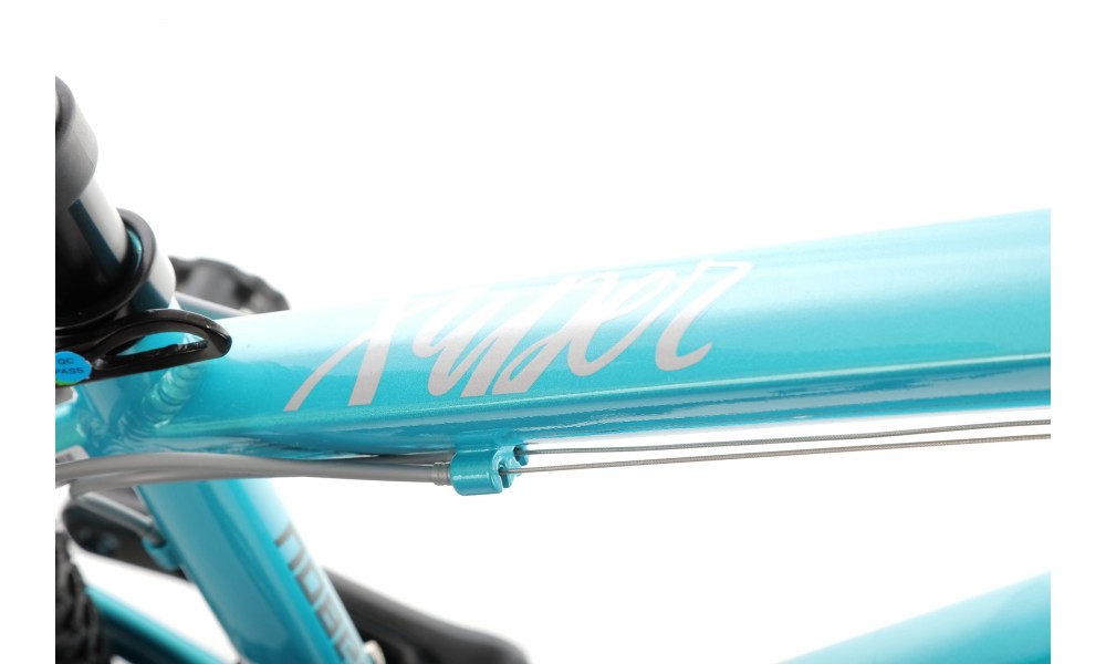 Rower młodzieżowy Tabou Supergirl 24 1.0 2025 - czarno-turkusowy