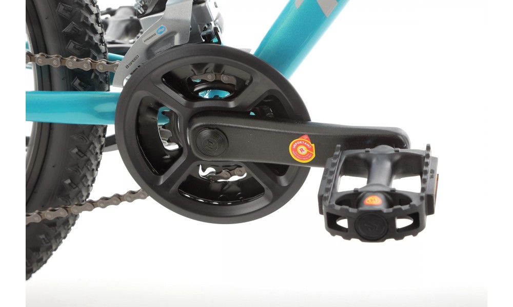 Rower młodzieżowy Tabou Supergirl 24 1.0 2025 - czarno-turkusowy