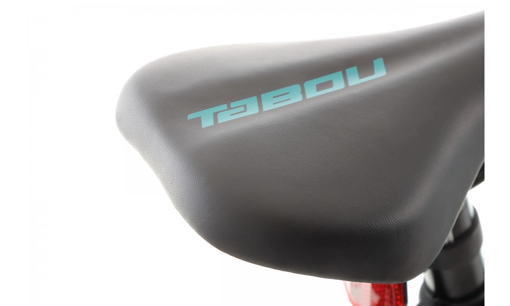 Rower młodzieżowy Tabou Supergirl 24 1.0 2025 - czarno-turkusowy