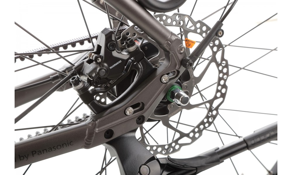 Rower trekkingowy elektryczny Ecobike Dare - grafitowy