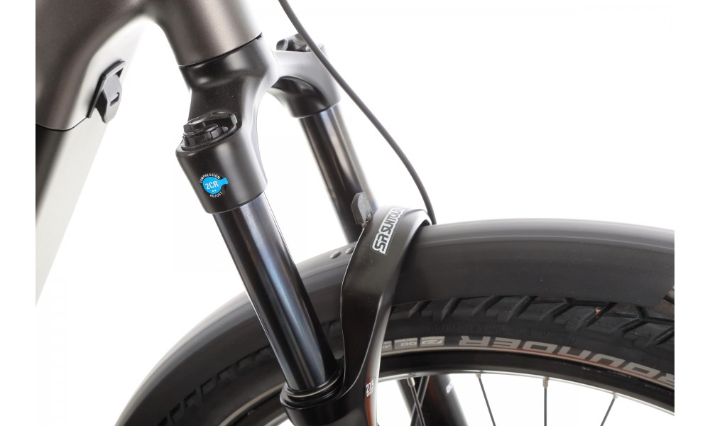 Rower trekkingowy elektryczny Ecobike Dare - grafitowy