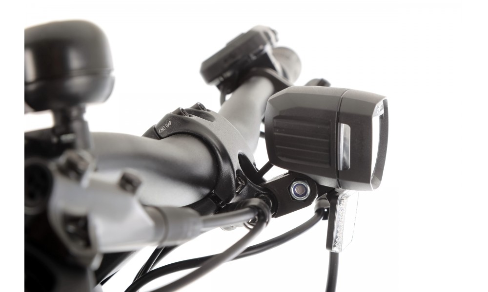 Rower trekkingowy elektryczny Ecobike Dare - grafitowy