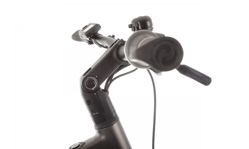 Rower trekkingowy elektryczny Ecobike Dare - grafitowy