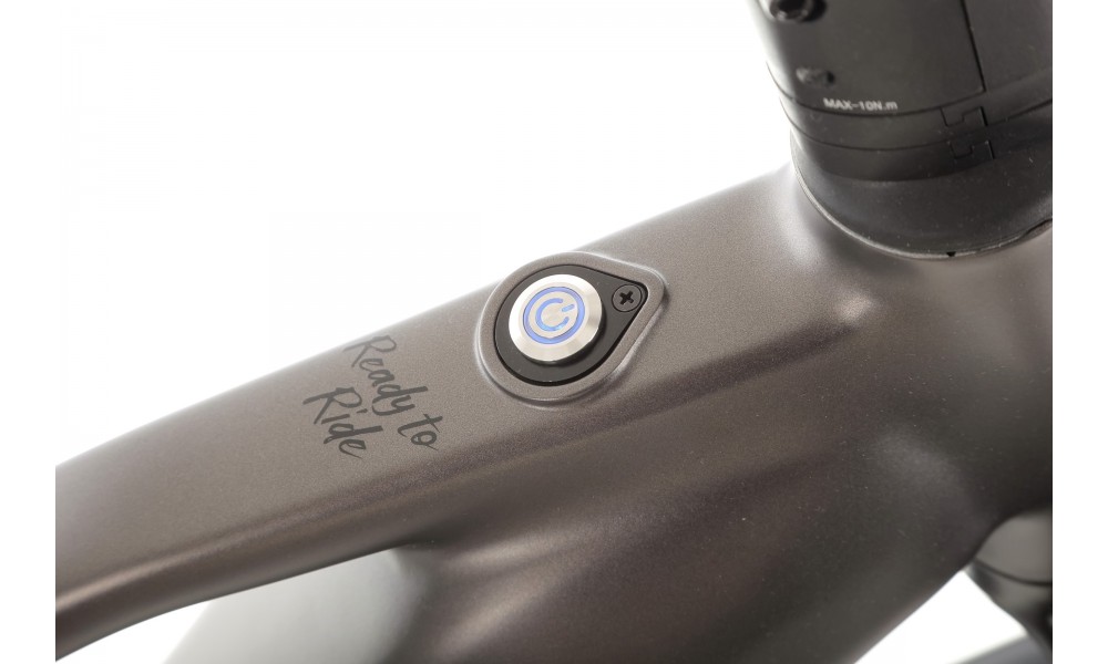 Rower trekkingowy elektryczny Ecobike Dare - grafitowy