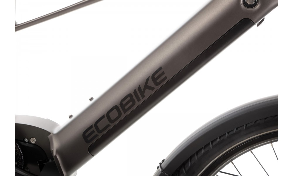 Rower trekkingowy elektryczny Ecobike Dare - grafitowy