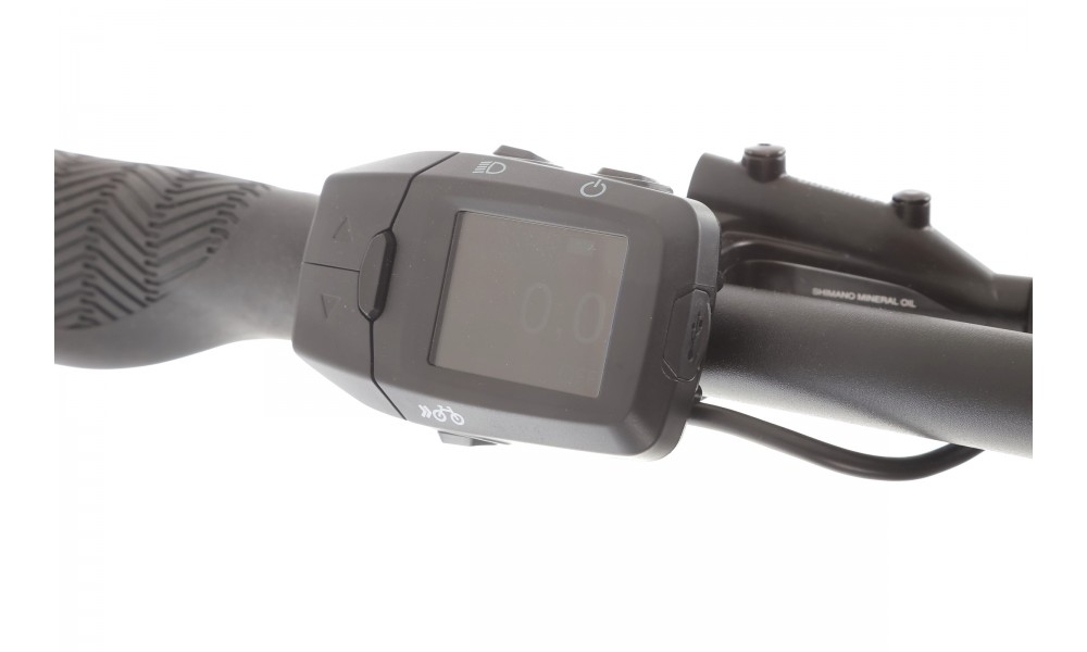 Rower trekkingowy elektryczny Ecobike Dare - grafitowy