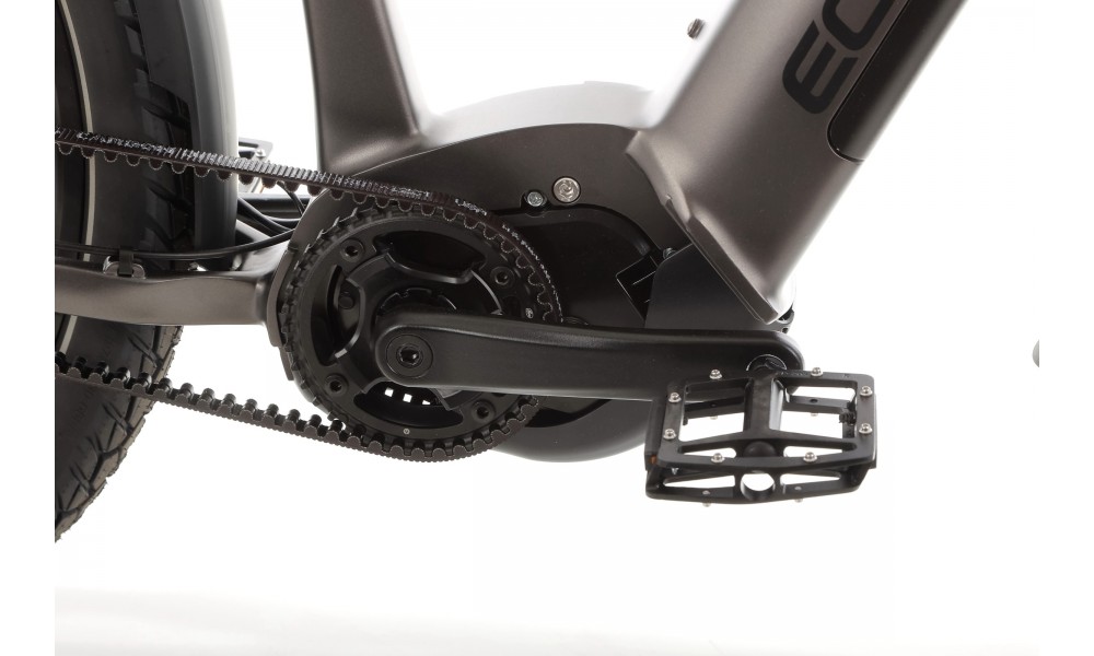 Rower trekkingowy elektryczny Ecobike Dare - grafitowy