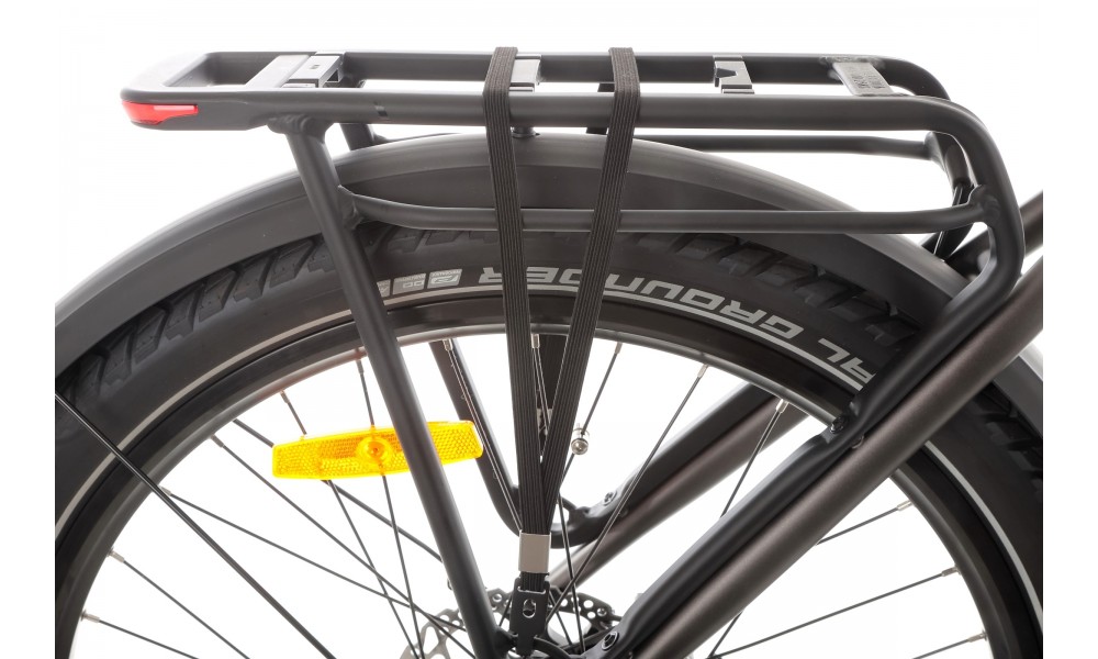 Rower trekkingowy elektryczny Ecobike Dare - grafitowy