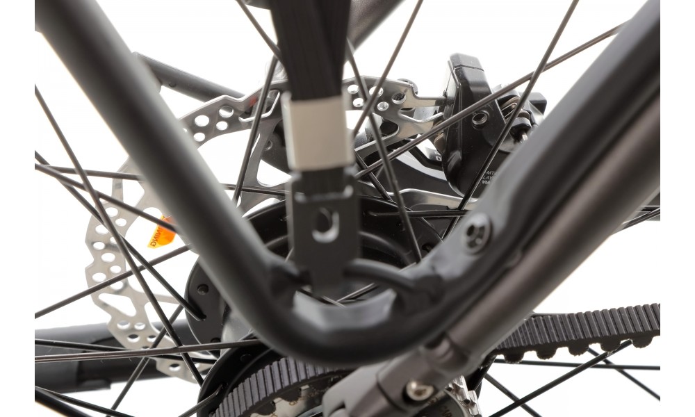 Rower trekkingowy elektryczny Ecobike Dare - grafitowy