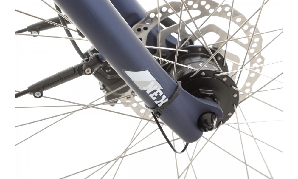 Rower trekingowy Unibike Voyager Lady 2025 - granatowy