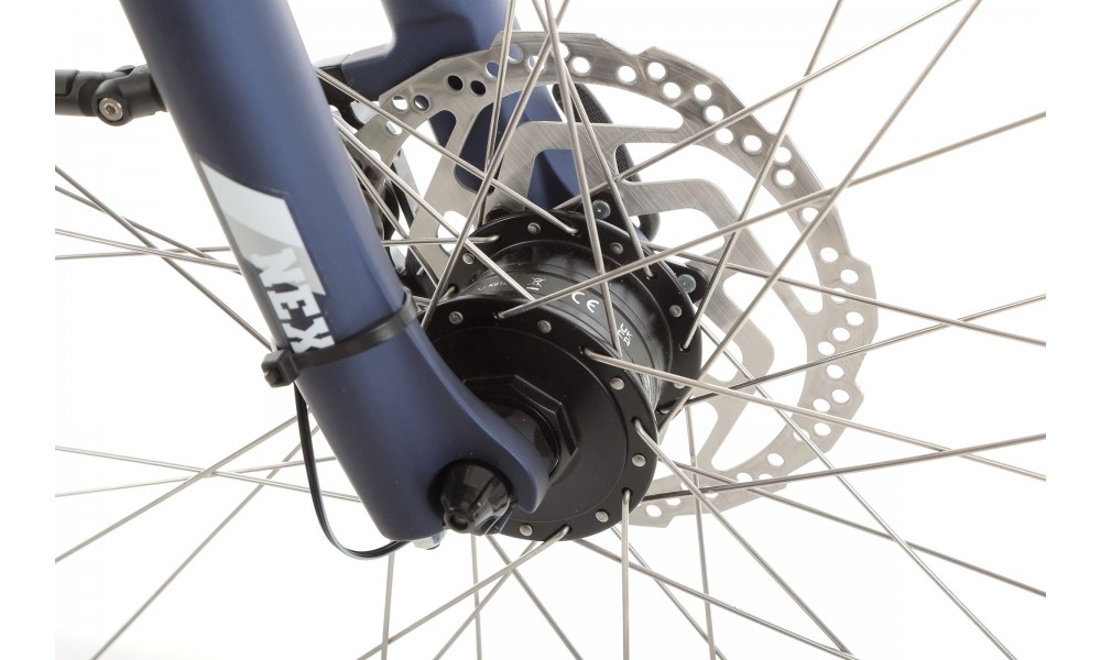 Rower trekingowy Unibike Voyager Lady 2025 - granatowy