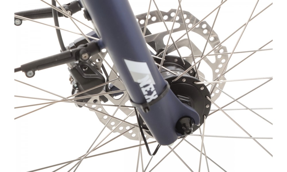 Rower trekingowy Unibike Voyager Lady 2025 - granatowy