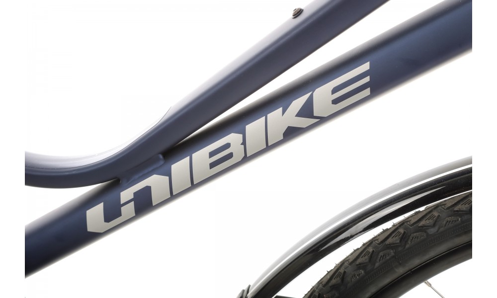 Rower trekingowy Unibike Voyager Lady 2025 - granatowy