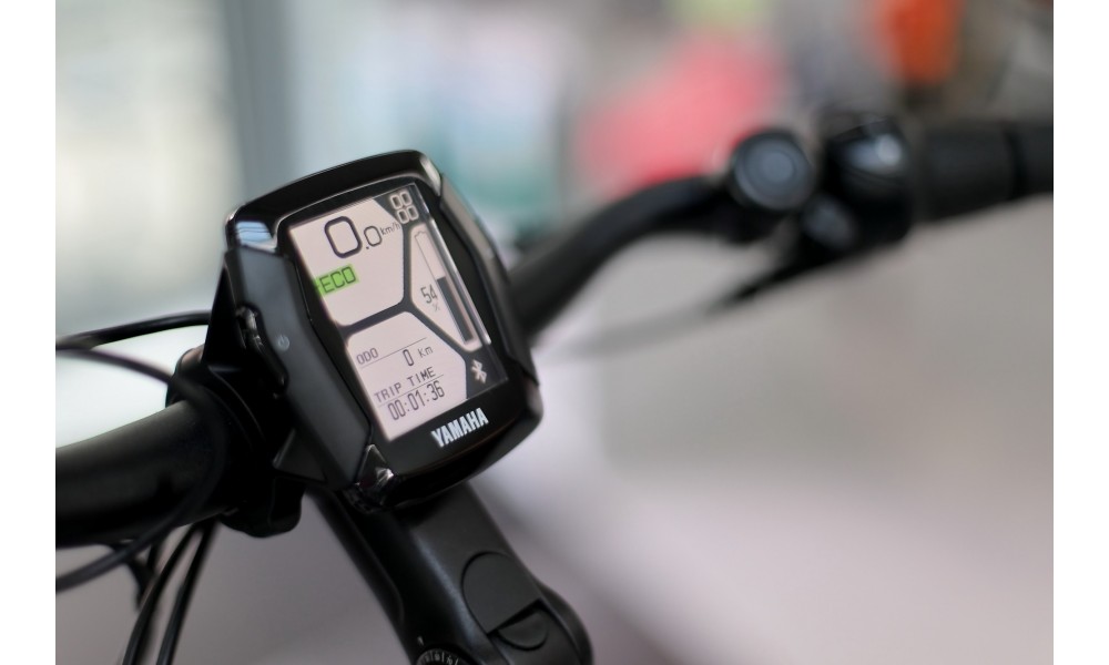 Rower miejski elektryczny R-Raymon CityRay E 7.0 CB - biało-czarny