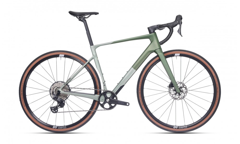 Rower gravel Superior XR 9.5 GR 2025 - zielono-szary