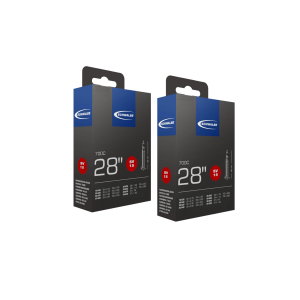 Zestaw 2x dętka Schwalbe 700x18/28C FV (Presta) 40mm SV15 1