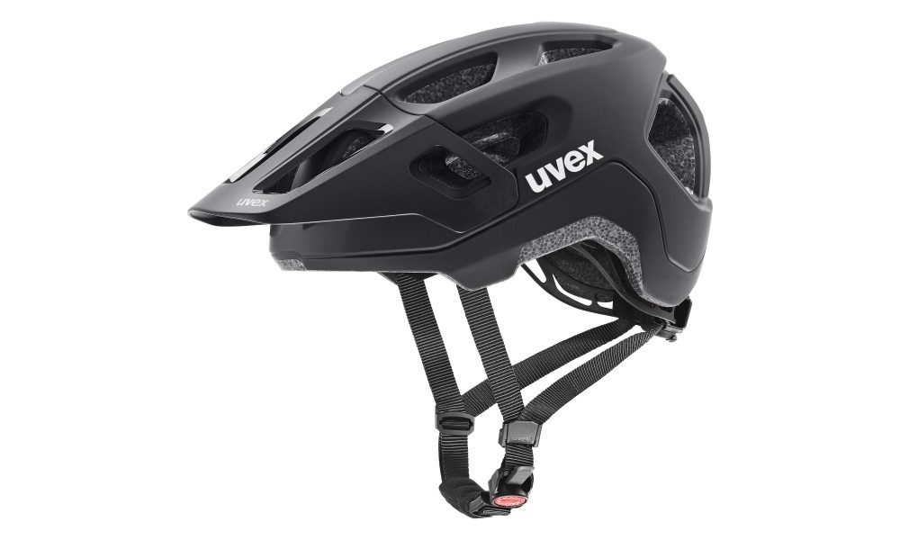 Kask rowerowy Uvex React Jr. - czarny matowy