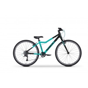 Rower młodzieżowy Tabou Superlite 26 2025 - czarno-turkusowy 1