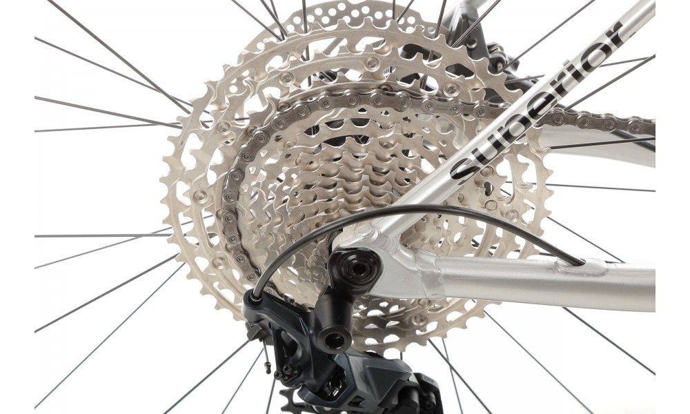 Rower górski Superior XP 6.2 2024 - czerwono-srebrny