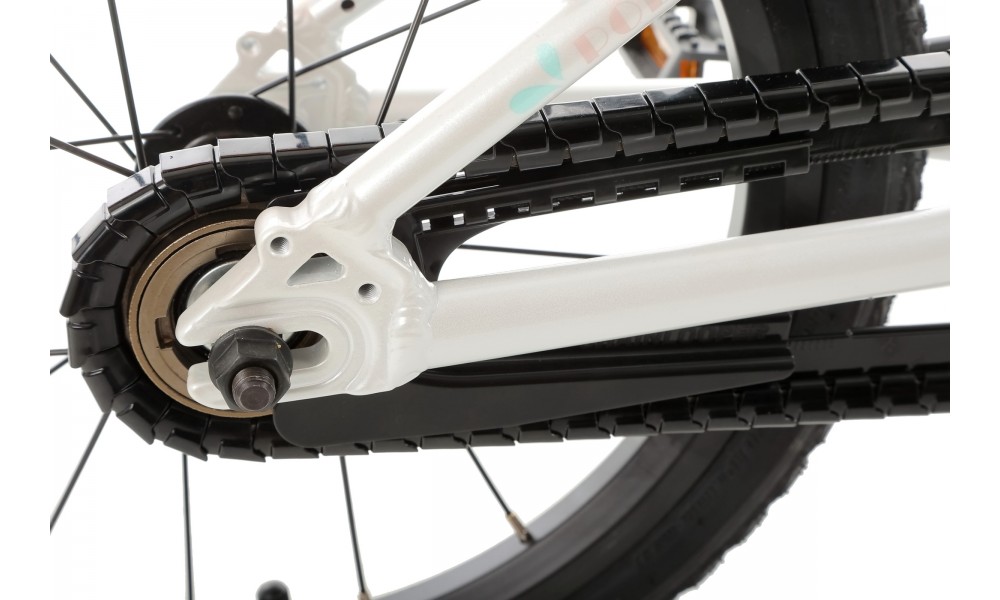 Rower dziecięcy Storm Polly 16 Light - perłowy