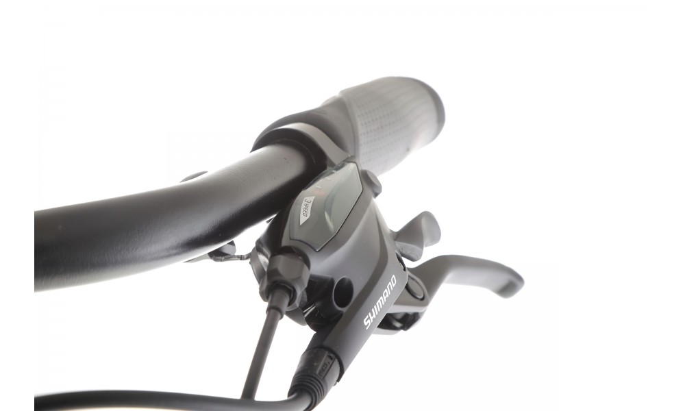 Rower trekkingowy Storm Marathon 8.0 Lady - czarno-fioletowy