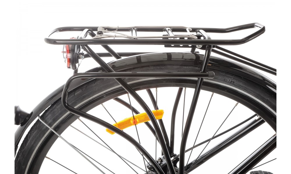 Rower trekkingowy Storm Marathon 8.0 Lady - czarno-fioletowy