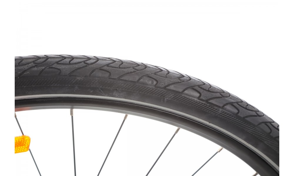 Rower trekkingowy Storm Marathon 8.0 Lady - czarno-fioletowy