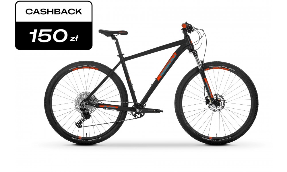 Rower górski TABOU BLADE 29 6.0 2025 - czarno-pomarańczowy