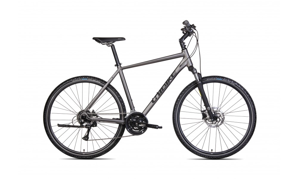 Rower crossowy Unibike Flash Man 2025 - grafitowy